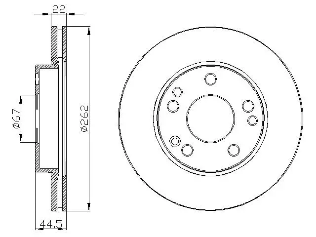 Brake Disc (BD25940)