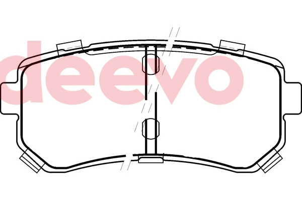 Brake Pad Set, disc brake (BP80680)