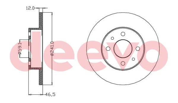 Brake Disc (BD22660)