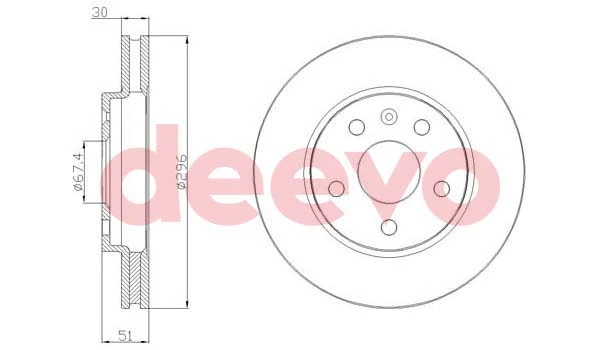 Brake Disc (BD21600)