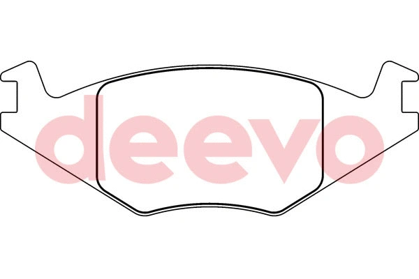 Brake Pad Set, disc brake (BP56900)