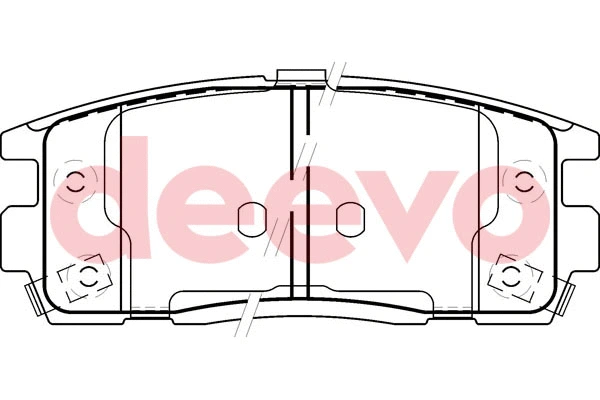 Brake Pad Set, disc brake (BP54000)