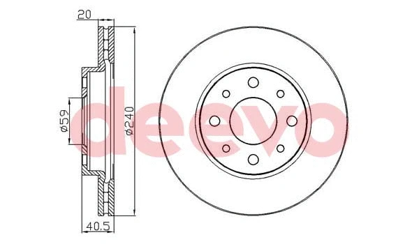 Brake Disc (BD17120)