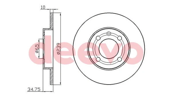 Brake Disc (BD31560)