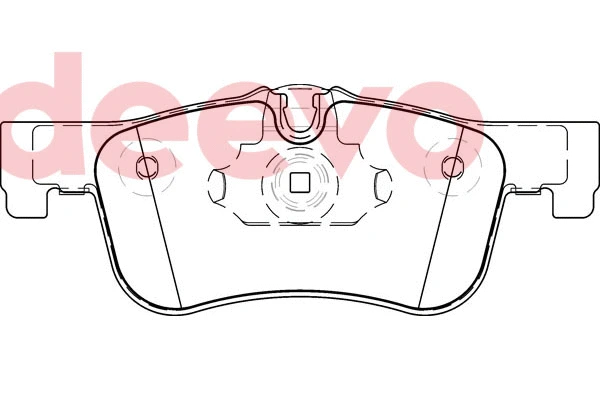 Brake Pad Set, disc brake (BP82300)