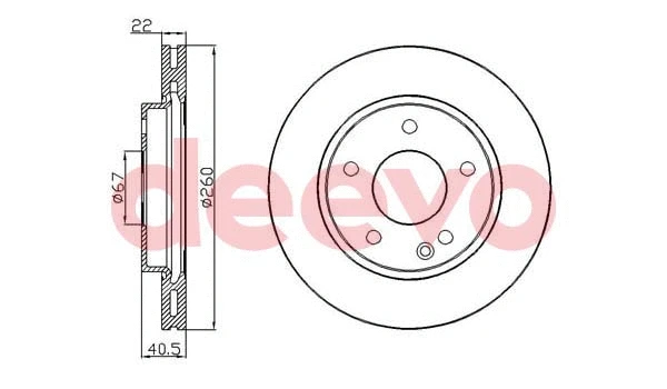 Brake Disc (BD33740)