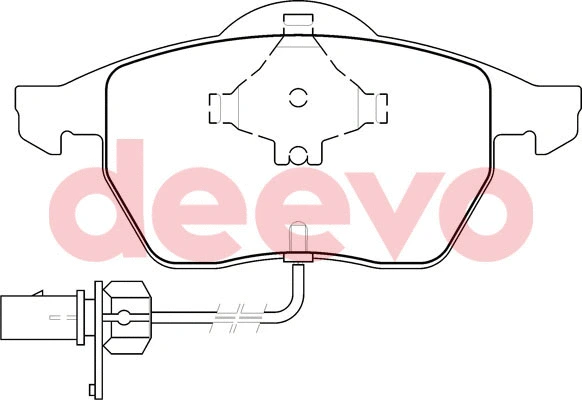 Brake Pad Set, disc brake (BP55800)