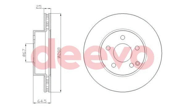 Brake Disc (BD21100)