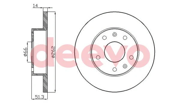 Brake Disc (BD34140)
