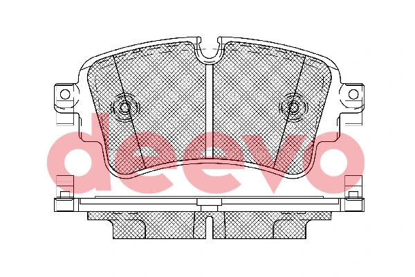 Brake Pad Set, disc brake (BP86080)
