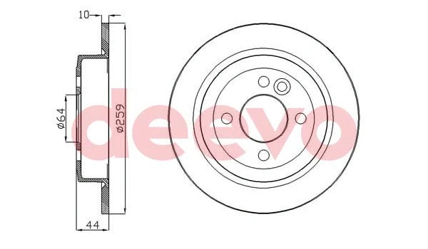 Brake Disc (BD13340)