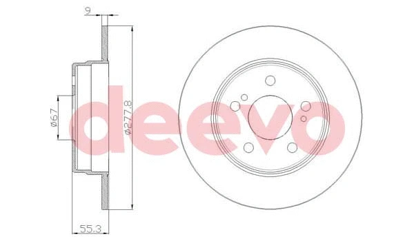 Brake Disc (BD32280)