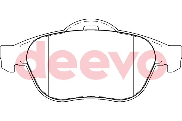 Brake Pad Set, disc brake (BP53700)
