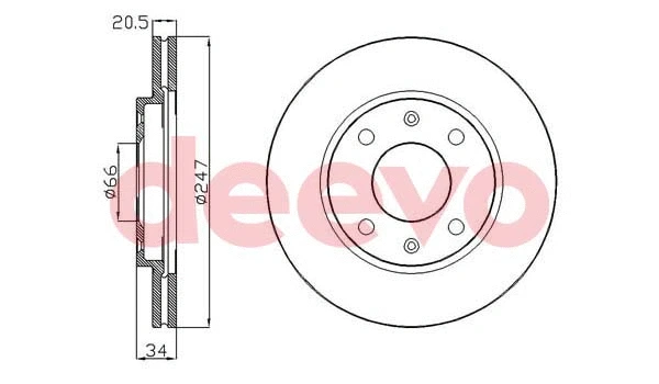 Brake Disc (BD15960)