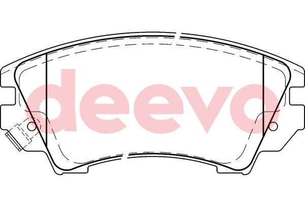 Brake Pad Set, disc brake (BP59100)