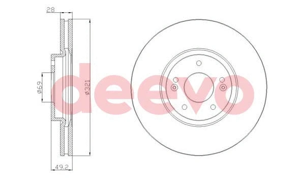 Brake Disc (BD21000)
