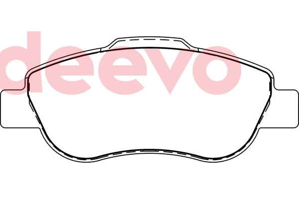Brake Pad Set, disc brake (BP77660)