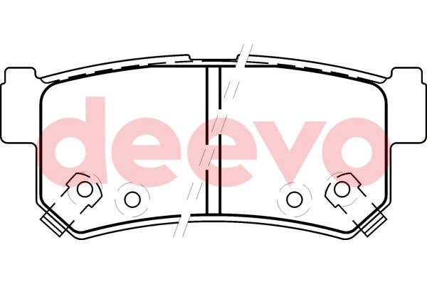 Brake Pad Set, disc brake (BP55940)