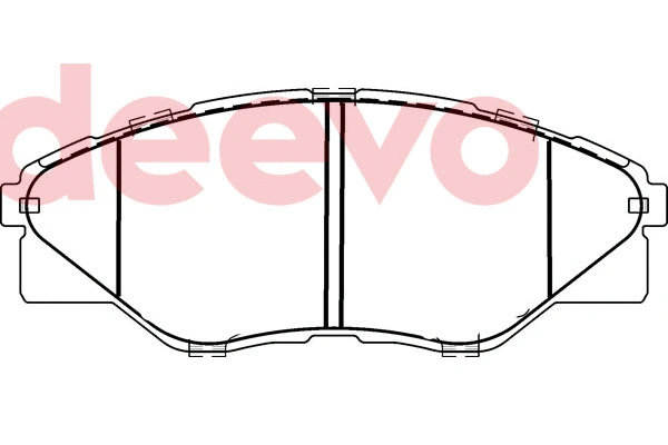 Brake Pad Set, disc brake (BP82360)