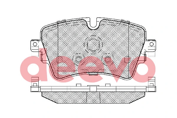 Brake Pad Set, disc brake (BP85300)