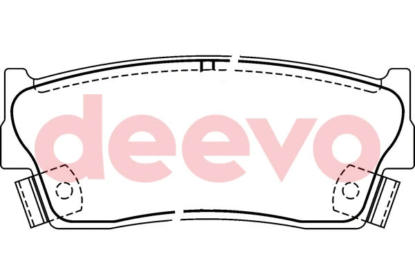 Brake Pad Set, disc brake (BP56260)