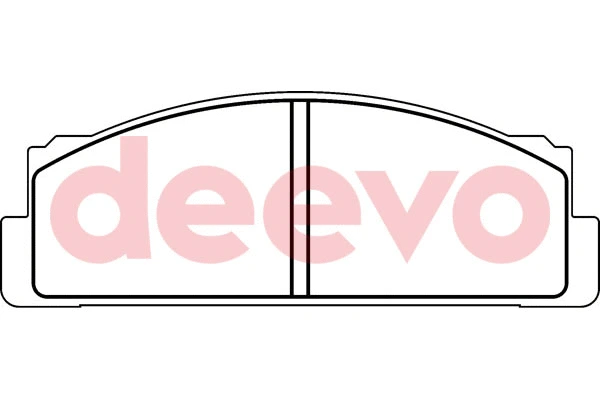 Brake Pad Set, disc brake (BP66240)