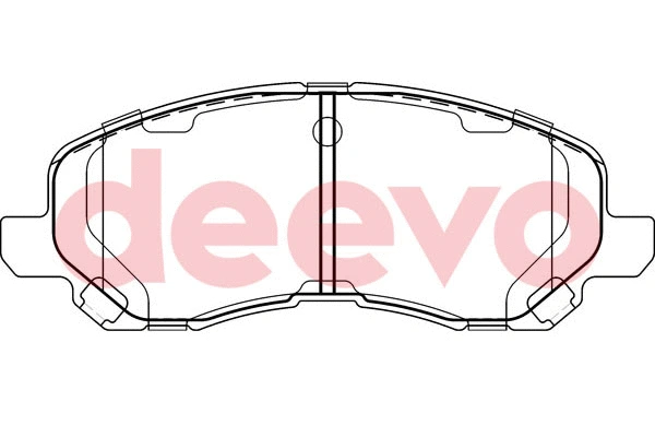 Brake Pad Set, disc brake (BP56640)