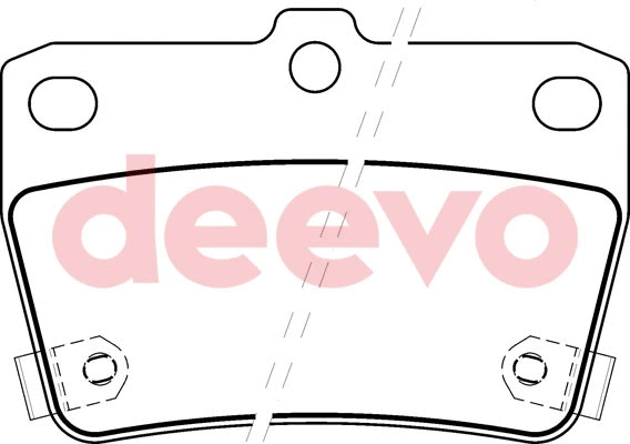 Brake Pad Set, disc brake (BP57700)