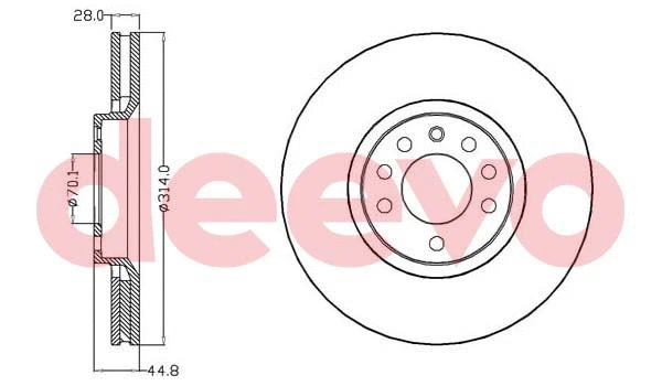 Brake Disc (BD16420)