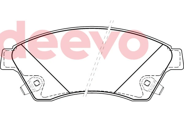 Brake Pad Set, disc brake (BP80460)