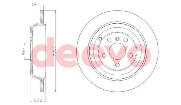 Brake Disc (BD23320)