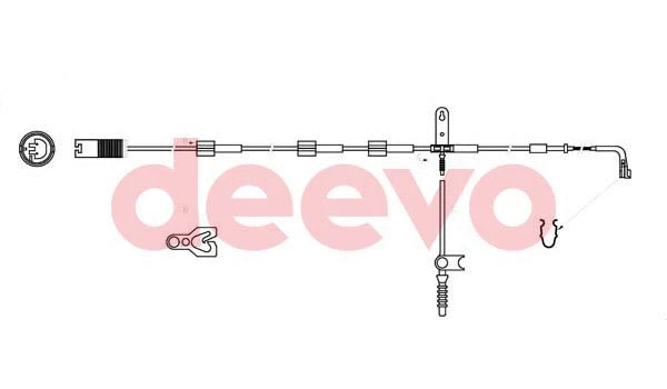 Warning Contact, brake pad wear (BW11440)