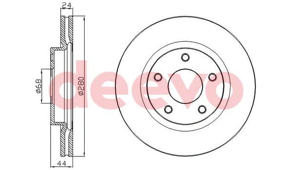 Brake Disc (BD25080)