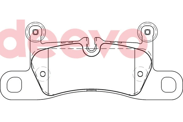 Brake Pad Set, disc brake (BP81100)