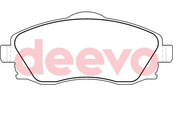 Brake Pad Set, disc brake (BP50600)