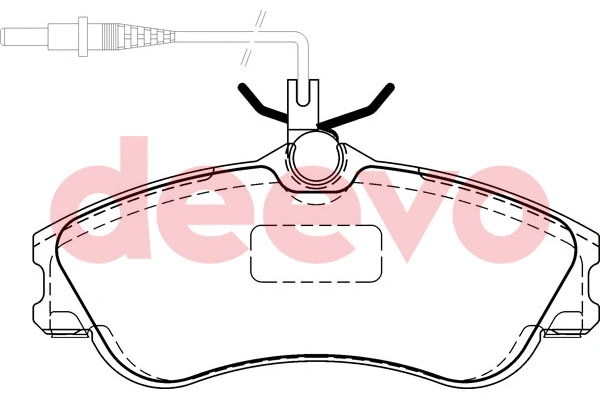 Brake Pad Set, disc brake (BP52220)