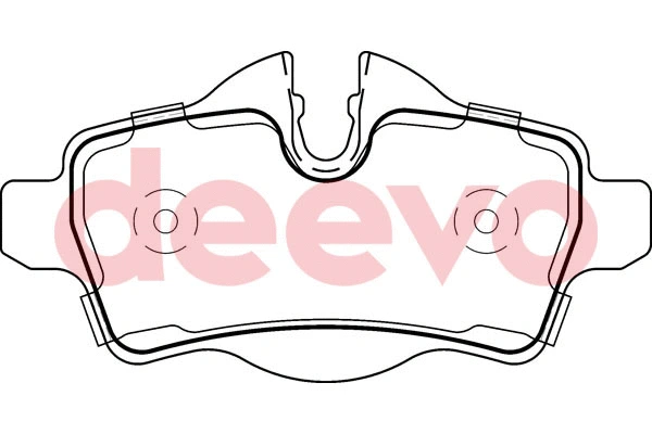 Brake Pad Set, disc brake (BP52700)