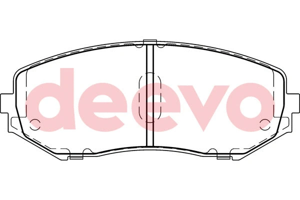 Brake Pad Set, disc brake (BP55140)