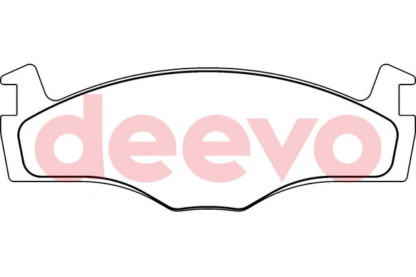 Brake Pad Set, disc brake (BP56960)