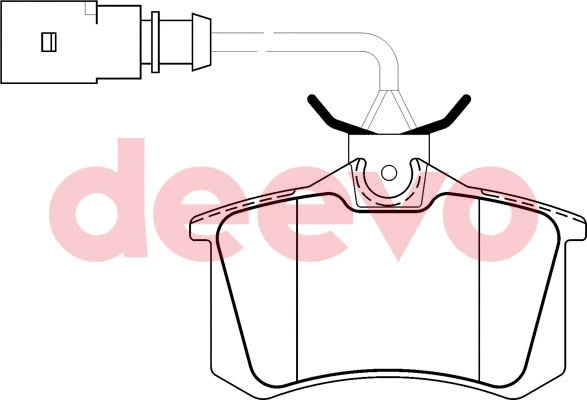 Brake Pad Set, disc brake (BP52560)
