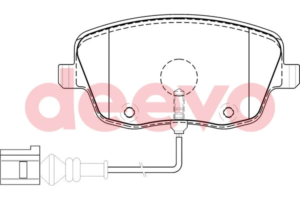 Brake Pad Set, disc brake (BP55220)