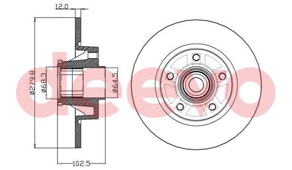 Brake Disc (BD18840)