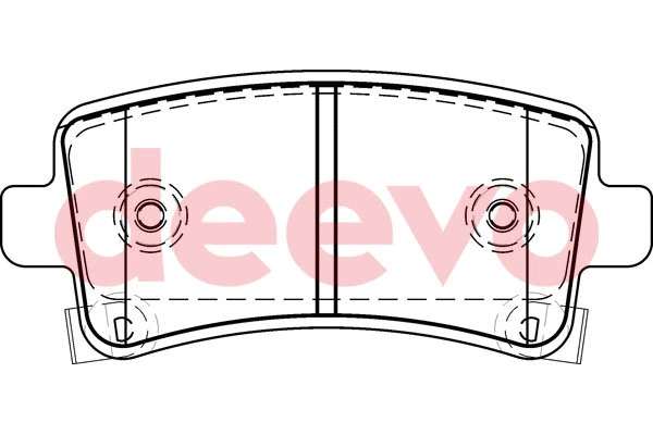 Brake Pad Set, disc brake (BP60040)