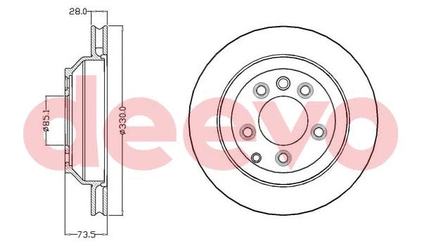 Brake Disc (BD15460)