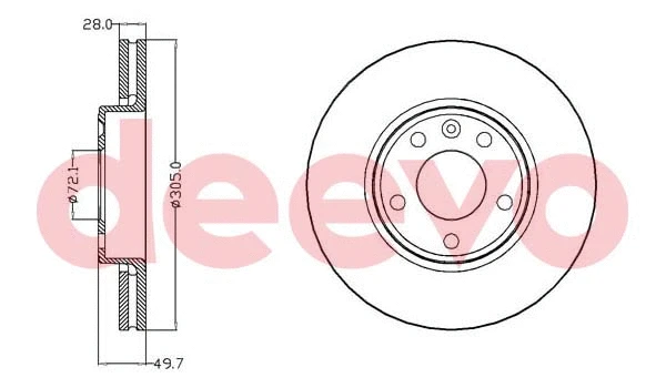 Brake Disc (BD15400)