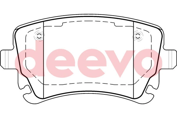 Brake Pad Set, disc brake (BP55740)