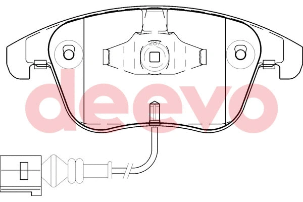 Brake Pad Set, disc brake (BP59320)