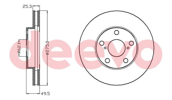 Brake Disc (BD15040)