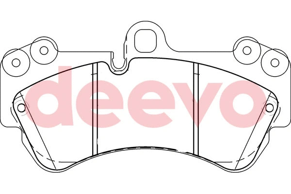 Brake Pad Set, disc brake (BP57940)