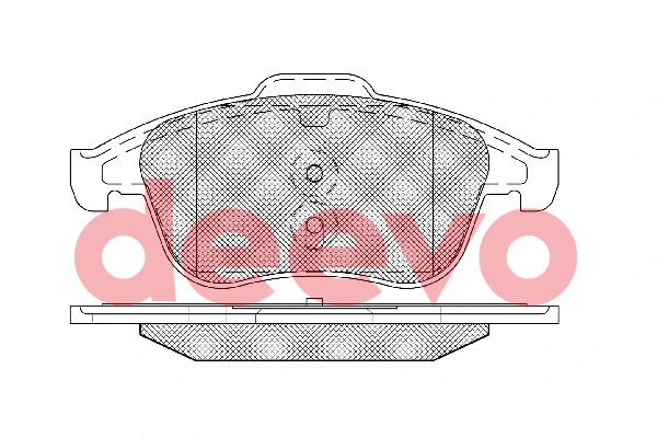 Brake Pad Set, disc brake (BP87520)